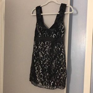 📌SOLD - New sheer black night gown